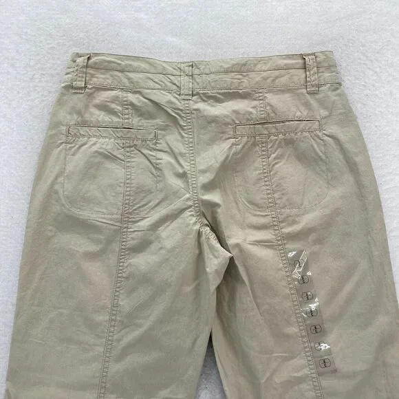 Columbia Cape Rush Capri Pants Women's 6 Fossil Brown‎ Lightweight Low Rise NWT - Picture 11 of 13